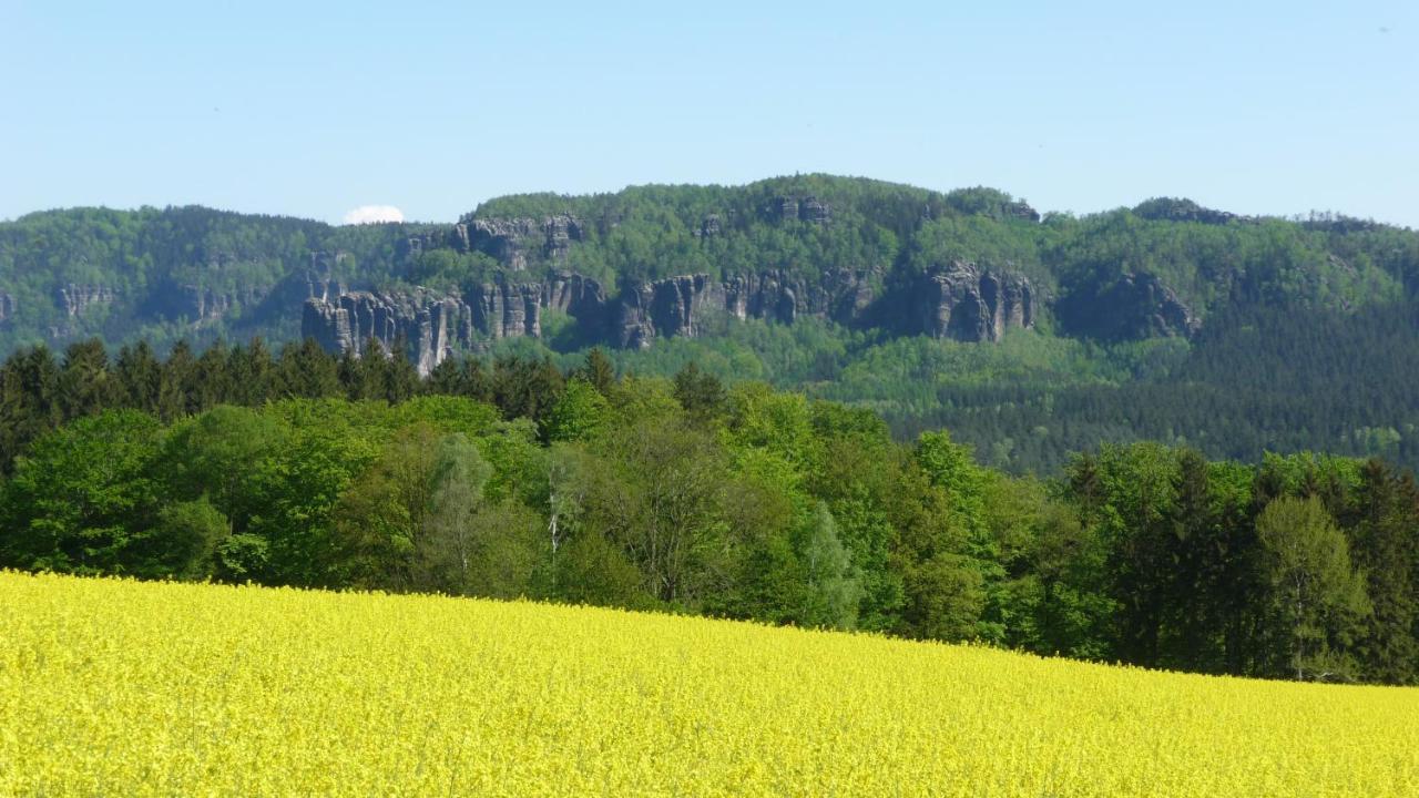 Günstiges Doppelzimmer Sächsische Schweiz Mittelndorf Exterior foto
